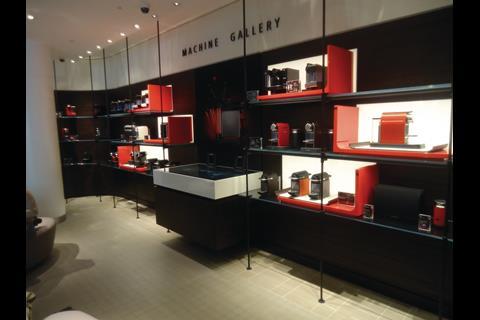 Coffee brand and retailer Nespresso opened its first standalone London “boutique” this week.